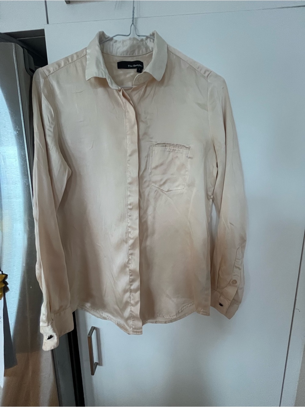 The Kooples Cream Button-Down Shirt